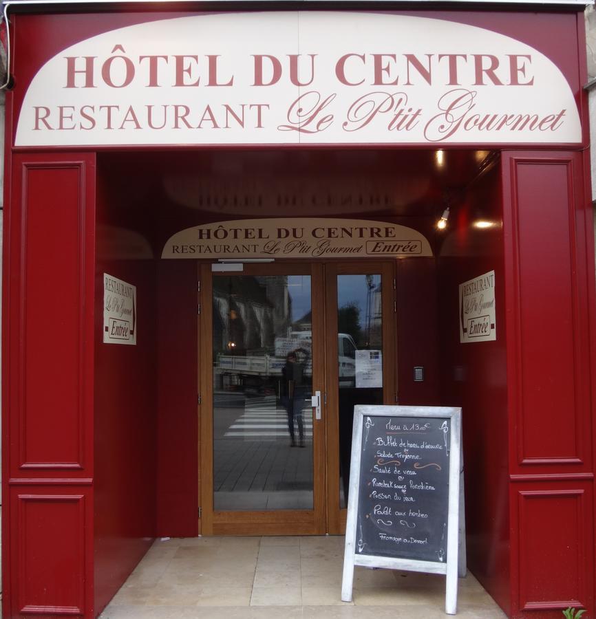 Hotel Du Centre - Restaurant Le P'Tit Gourmet Tonnerre Zewnętrze zdjęcie
